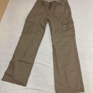 S.O.N.G 90s Brown Boyfriend Cargo Pants women Size 11/30. SKU529#cargo